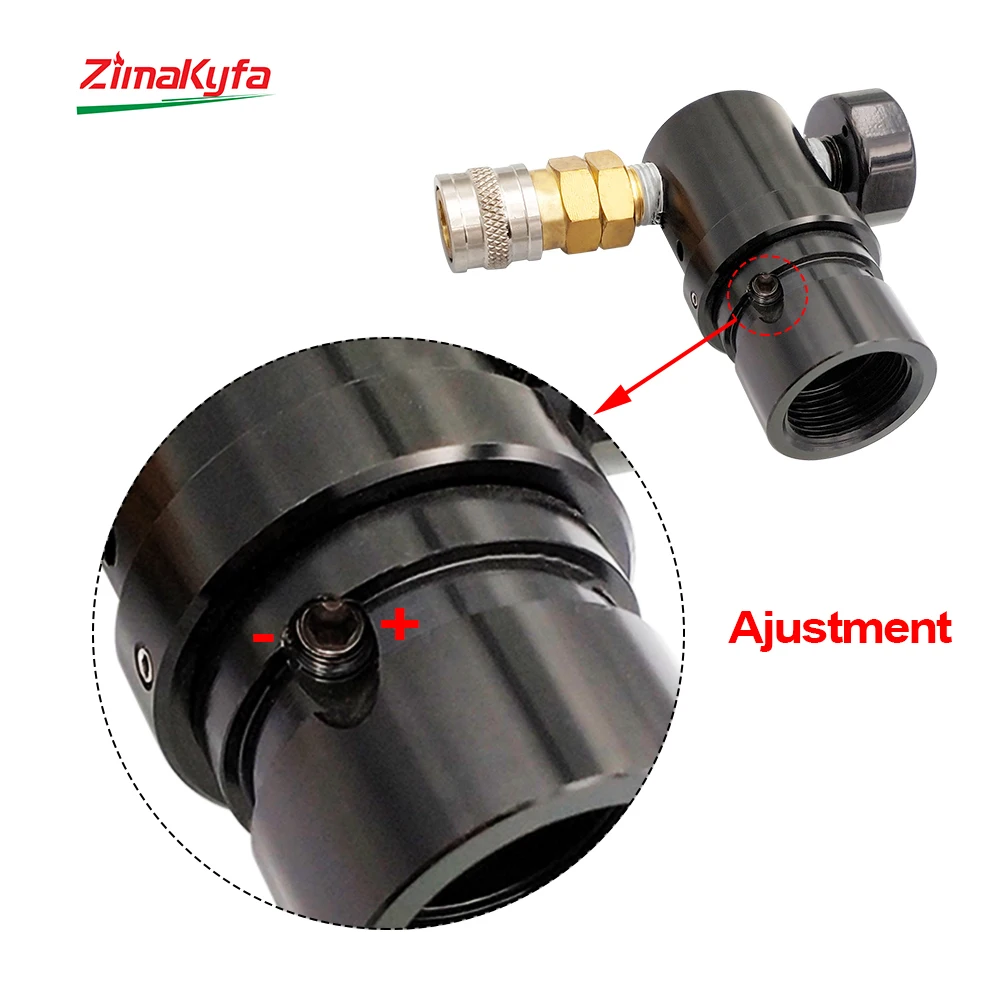 Imagem -03 - Regulador de ar Hpa com Acoplador Fêmea Micro mr Gen2 w Eua 300psi Mangueira de Bobina Remota Manômetro Pressão de Saída 40 Psi200psi