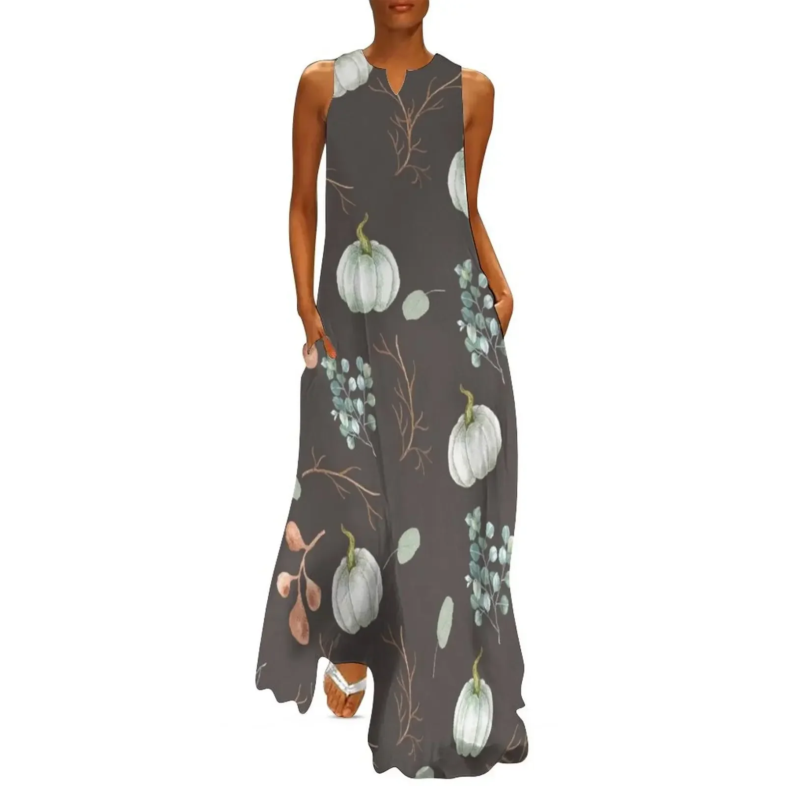 

white pumpkin elegant halloween Long Dress party dresses woman Bride dresses summer dresses Women long dress Dress