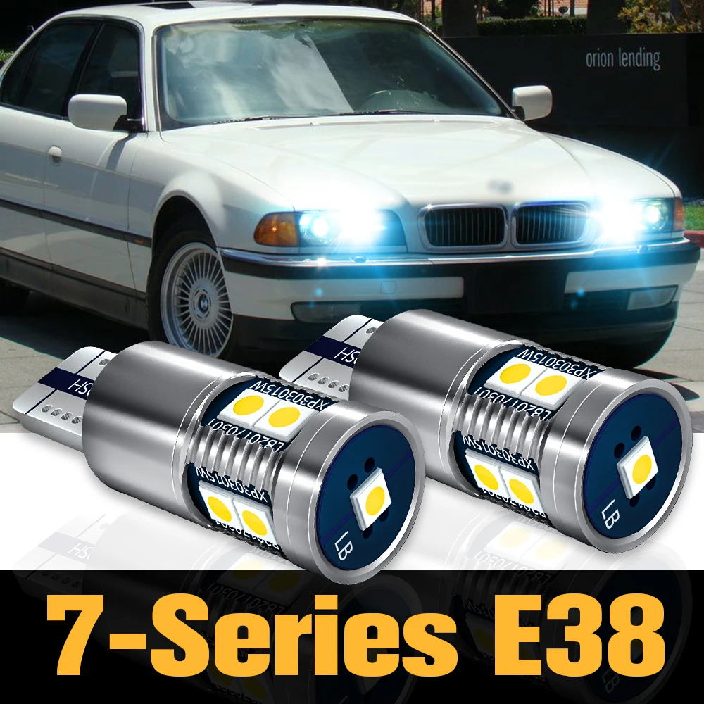 

2pcs Canbus LED Clearance Light Parking Lamp Accessories For BMW 7 Series E38 1994 1995 1996 1997 1998 1999 2000 2001