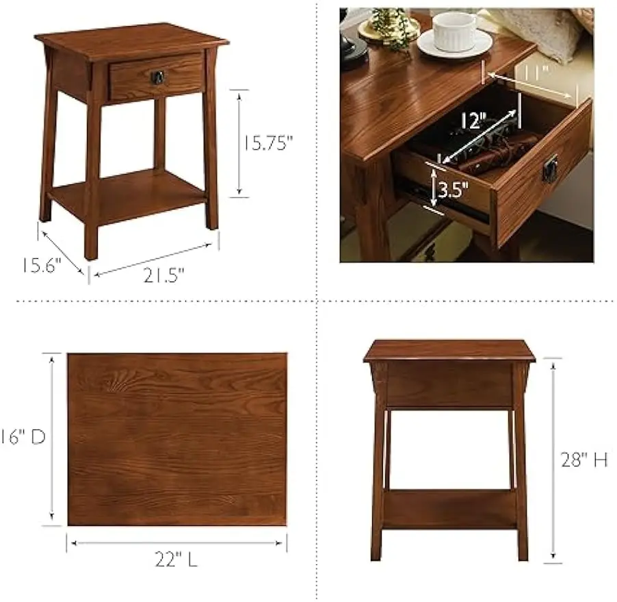 Leick Home Favorite Finds Mission, 2-Pack, Russet