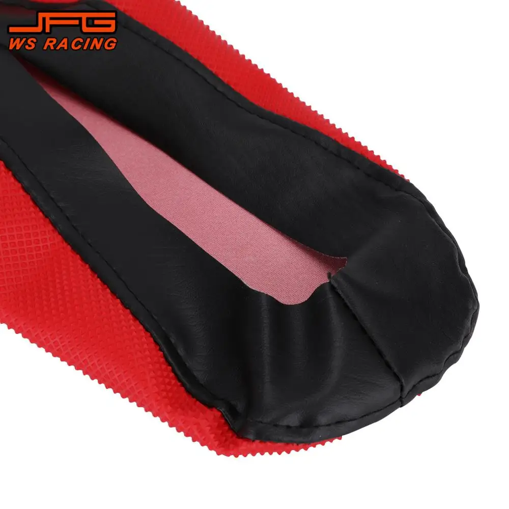 Funda para asiento de motocicleta, diseño Universal antideslizante de PVC duradero para KTM EXC Honda CRF Suzuki Kawasaki YAMAHA Dirt Pit Bike