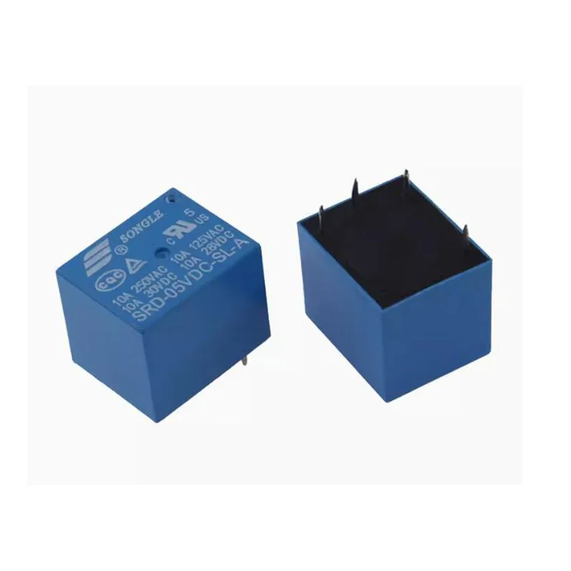 4pin 5pin Relays SRD-05VDC-SL-A 9V 12V 24V SRD-12VDC-SL-C 10A