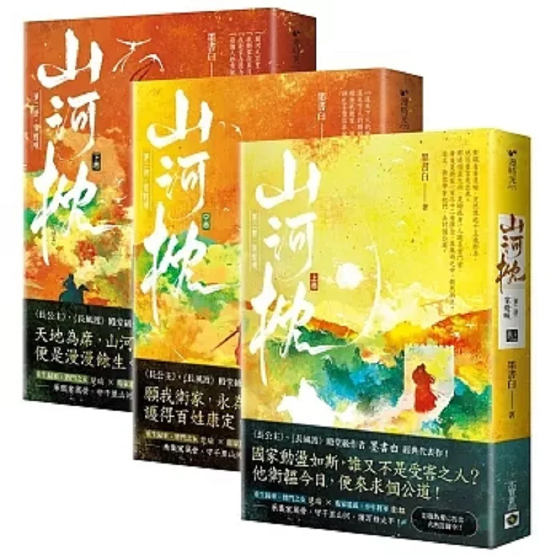 Mountain And River Pillow Part Two Warm Home Lamp Upper Middle And Lower Volumes Set Mo Shu Bai Gao Bao 9789865069667 Book