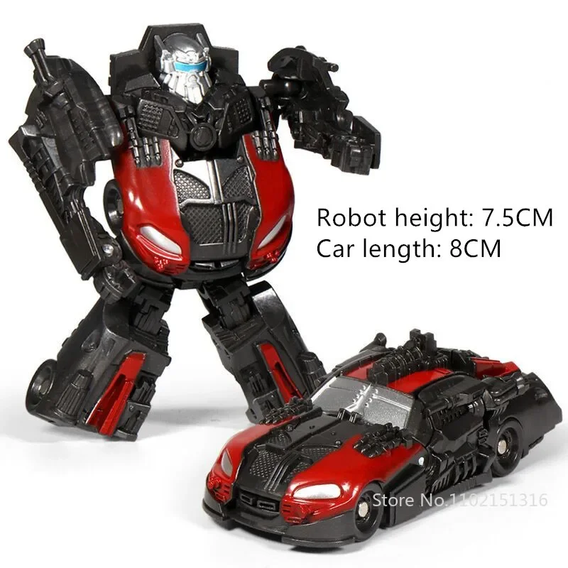 Mini Transformatie Robot Speelgoed Automodellen 2-in-1 Vervormde Auto Speelgoed Robots Kit Actiefiguren Kinderen Educatief Speelgoed Geschenken