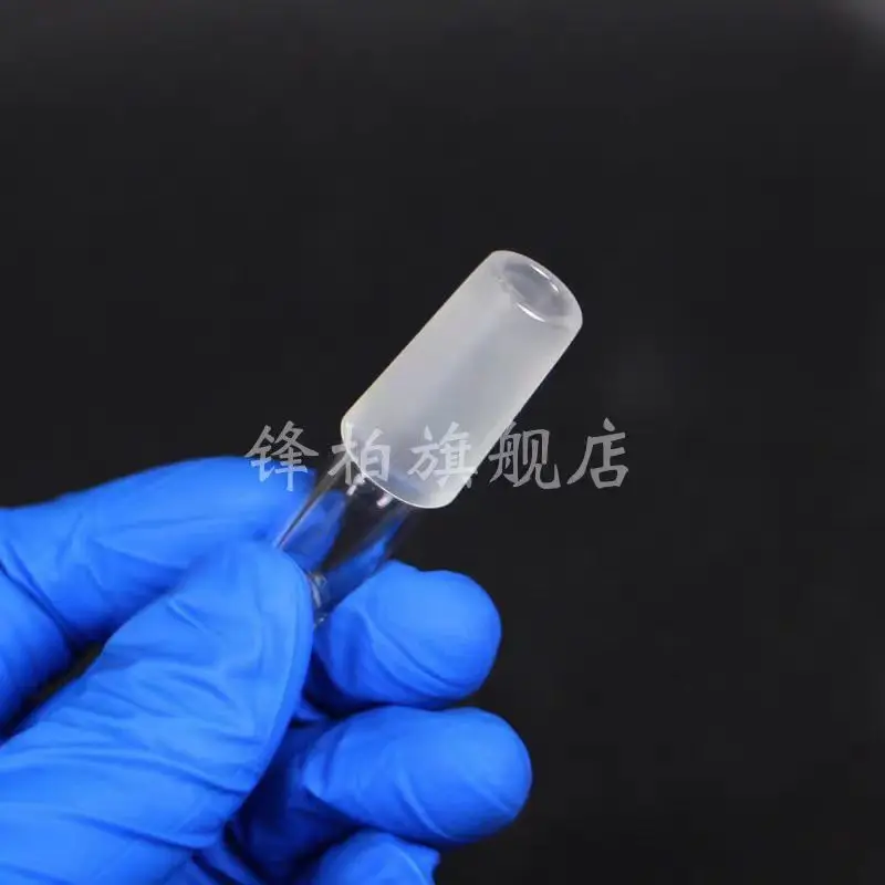 1PC Laboratory spiral thermometer sleeve glass grinding sleeve 14 19 24 29 35 # grinding plug standard hole hollow plug
