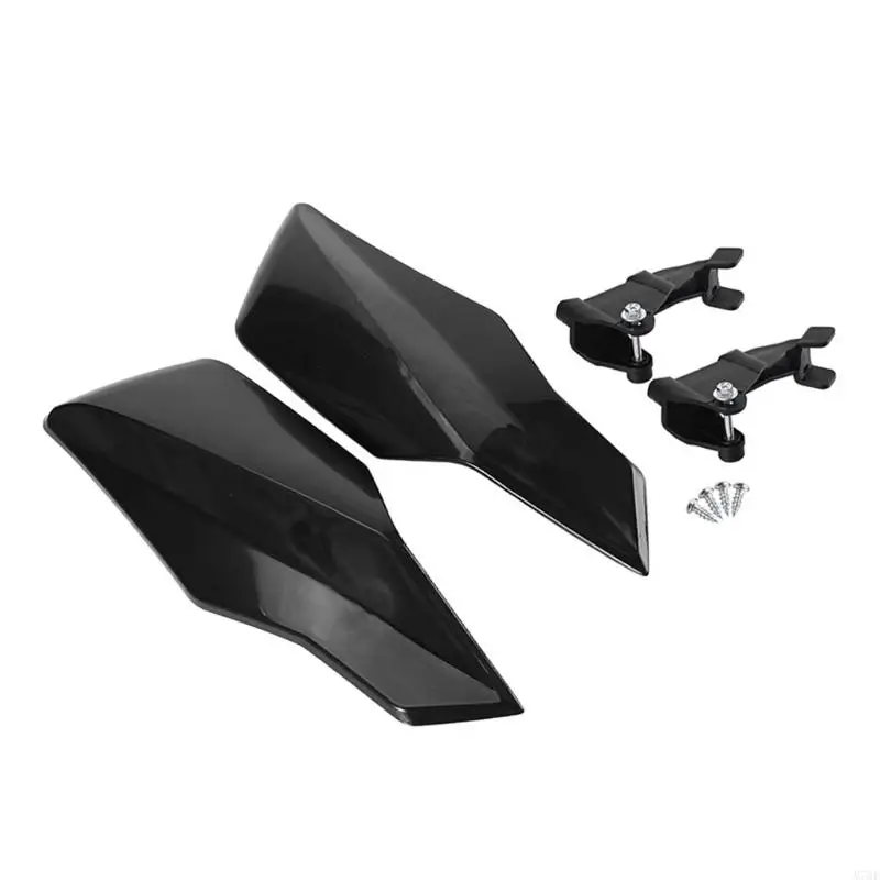 M76E Dirt Bike-Lenkerschutz-Set mit Hartschalenabdeckungen und Montageteilen – Detail 10