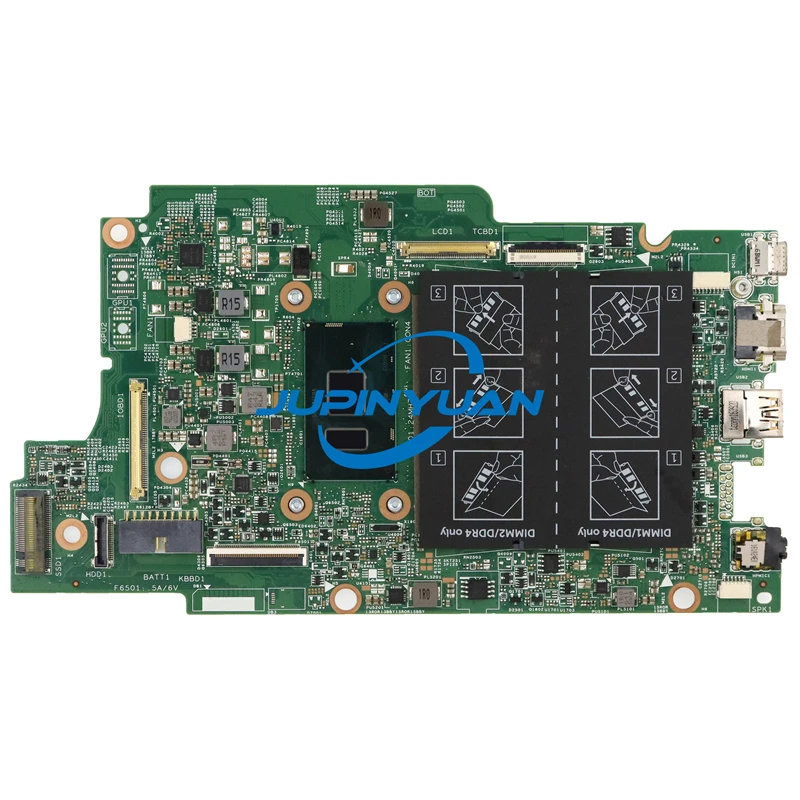 

CN-00M56T 00M56T 0M56T Mainboard For Dell Inspiron 7368 7378 Laptop Motherboard 15264-1 With SR2ZU I5-7200U CPU 100% Full Tested