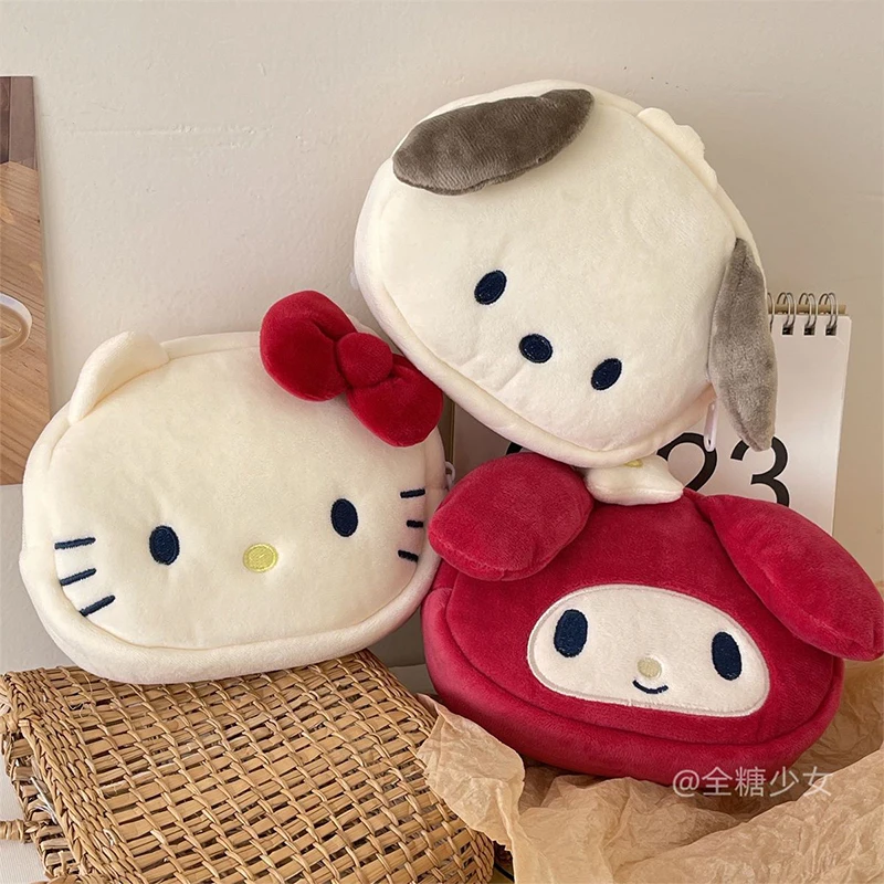 

Женский кошелек Kawaii аниме почтовая сумка на молнии мультяшная Милая Студенческая японская сумка для хранения камеры для девушек