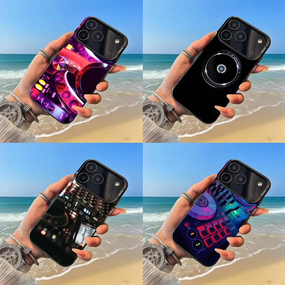 

DJ Mixer Music Phone Case Black case for iPhone17,16,15,14,13,12,Pro,Max,Plus,E,SE4,Air,Mini
