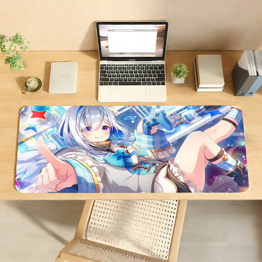 V-Amane Kanata Mouse Pad Computer Laptop Rubber Non-slip Mouse Mat Mousepad Gamers Decoracion Desk Mat