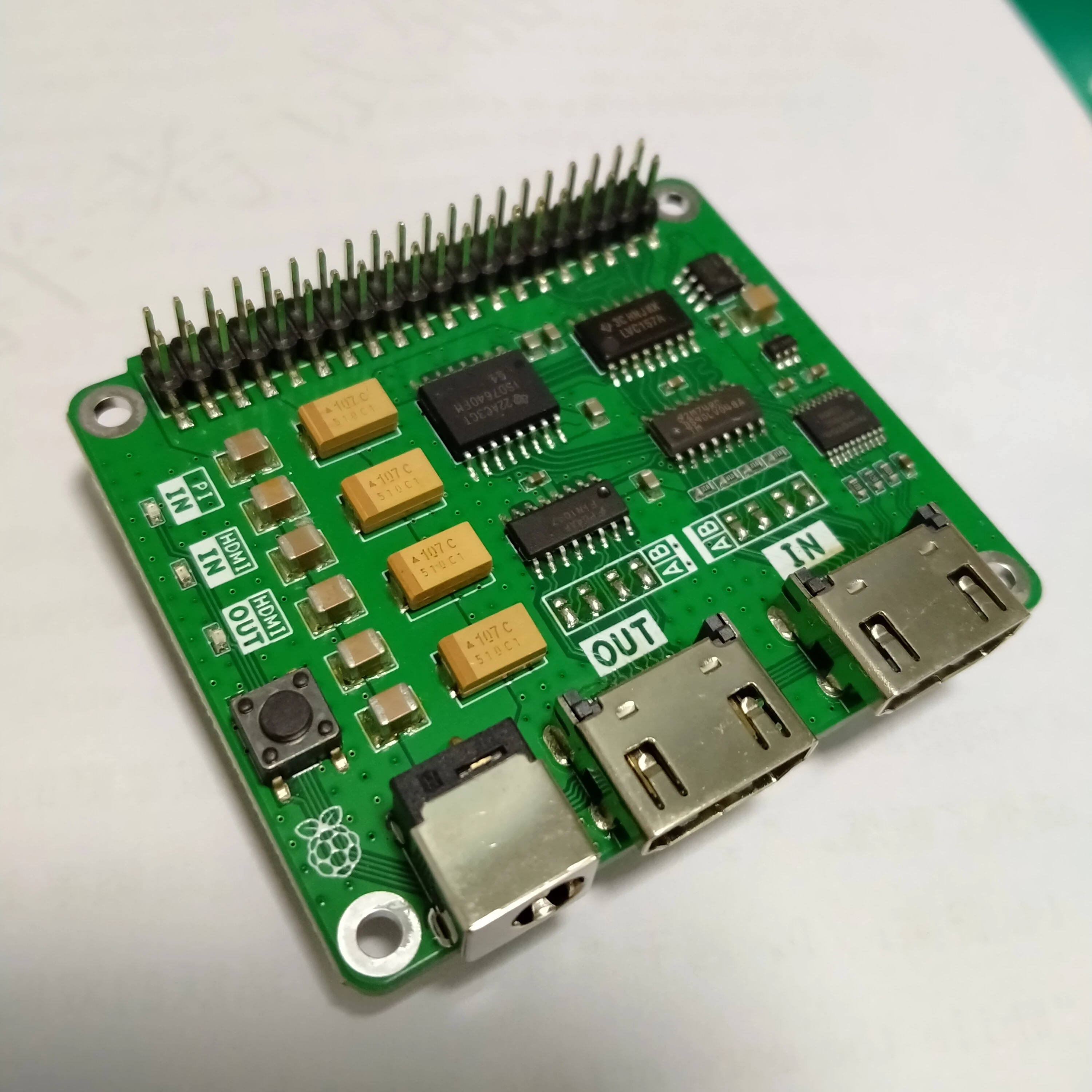 Placa de expansión de aislamiento físico de señal Raspberry Pi I2S