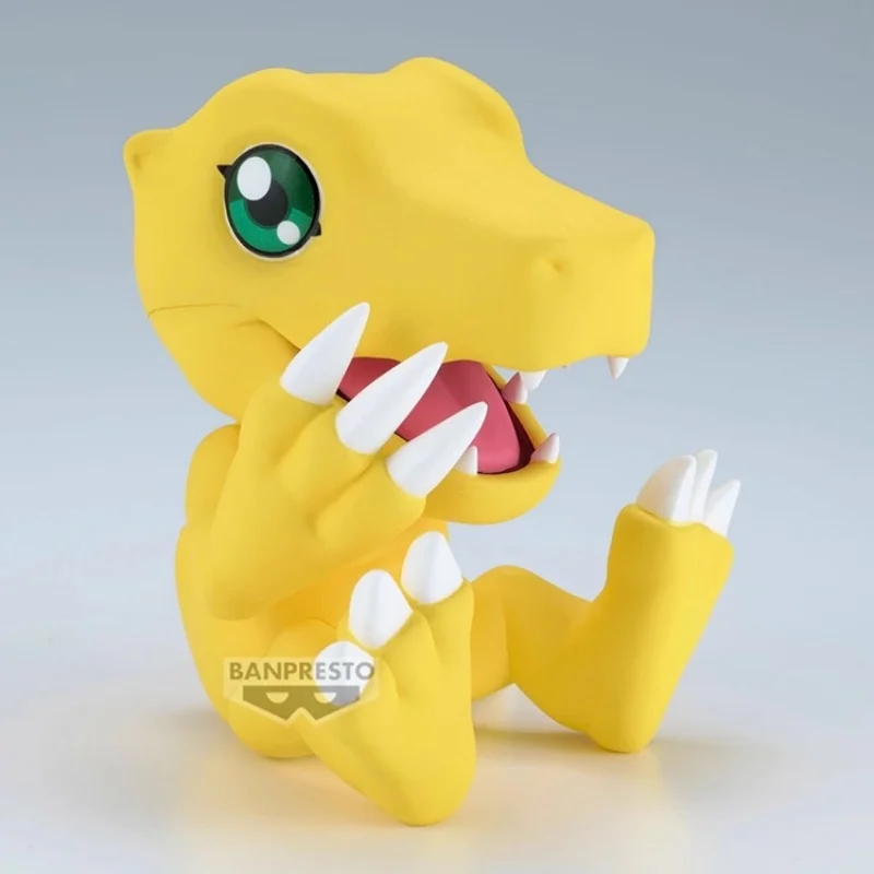 متوفر في المخزون Digimon Adventure SOFVIMATES Agumon Gabumon الشكل أصيلة تحصيل نموذج سطح المكتب هدية مزخرفة لمحبي أنيمي #1