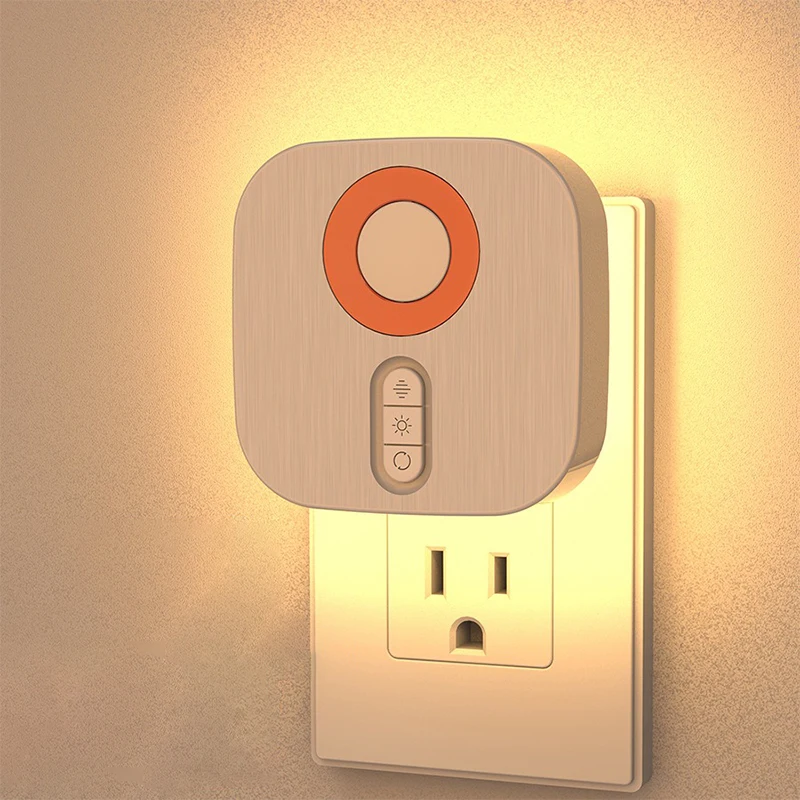 

Wireless Motion Induce Night Lamp Smart Human Motion Sensor Night Light LED Dimmable Ultra-Quiet for Bedroom Hallway Bathroom
