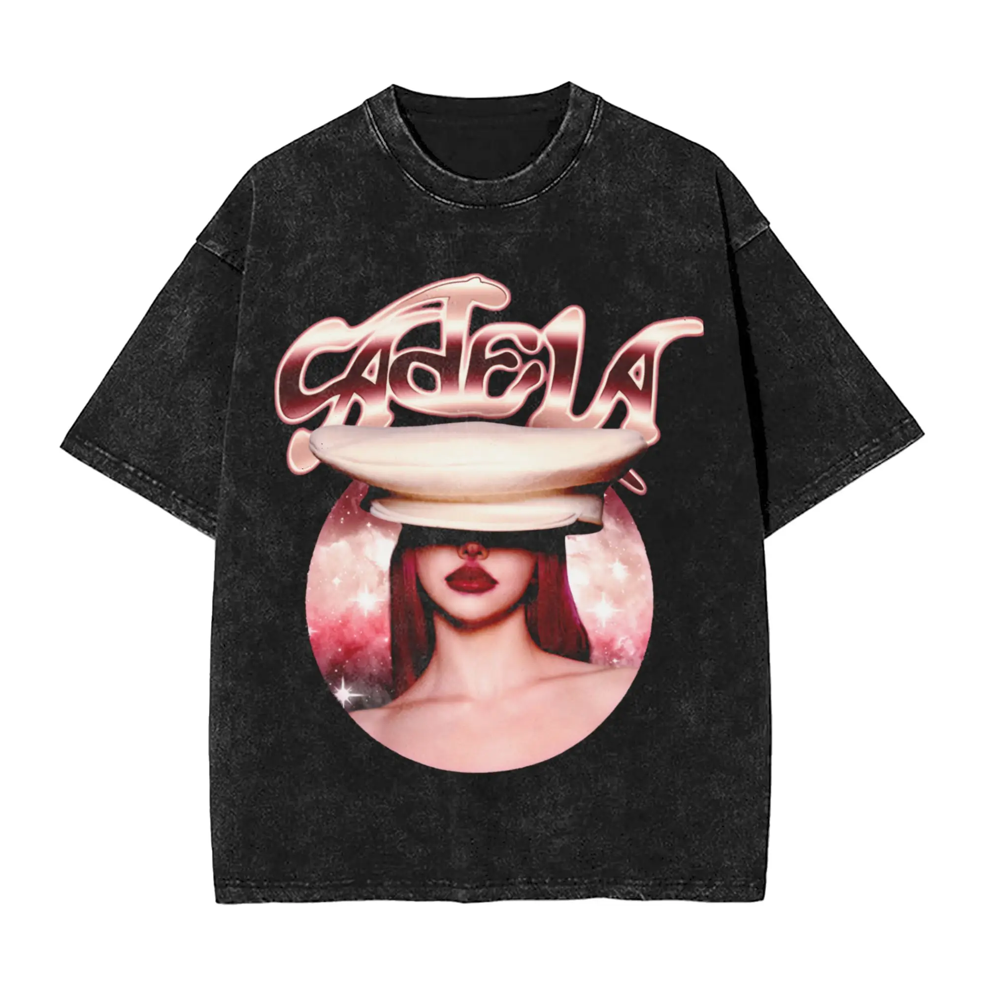 Glow Style Pop Musician A-Adela Washed T Shirts Streetwear HipHop Novelty T-Shirt Tee Shirt for Men Women Cotton Oversize Summer