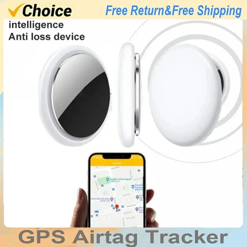 New in Bluetooth GPS Tag Base on Apple Find My app Anti-lose Tracker SoundLocate Message Reminder Alarm Key Finder for Apple GPS