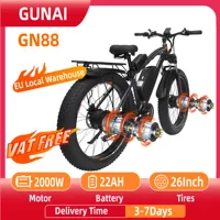 GUNAI GN88 Electric Bike For Adults,2000W Motor 26\