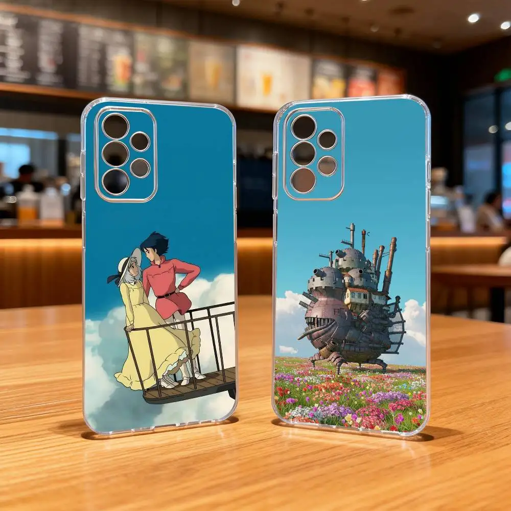 

Healing H-Howles M-Moving C-Castles-es Phone Case For Samsung S25,S24,S21,S22,S23,S30,Ultra,S20,Plus,Fe Transparent Cover