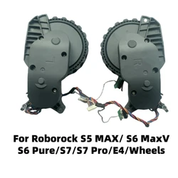 Original Wheels For Roborock S5 MAX S6 MaxV S6 Pure S7 Max E4 G10 Q5 Q7 Q Revo Parts Right And Left Walking Robot Vacuum Cleaner