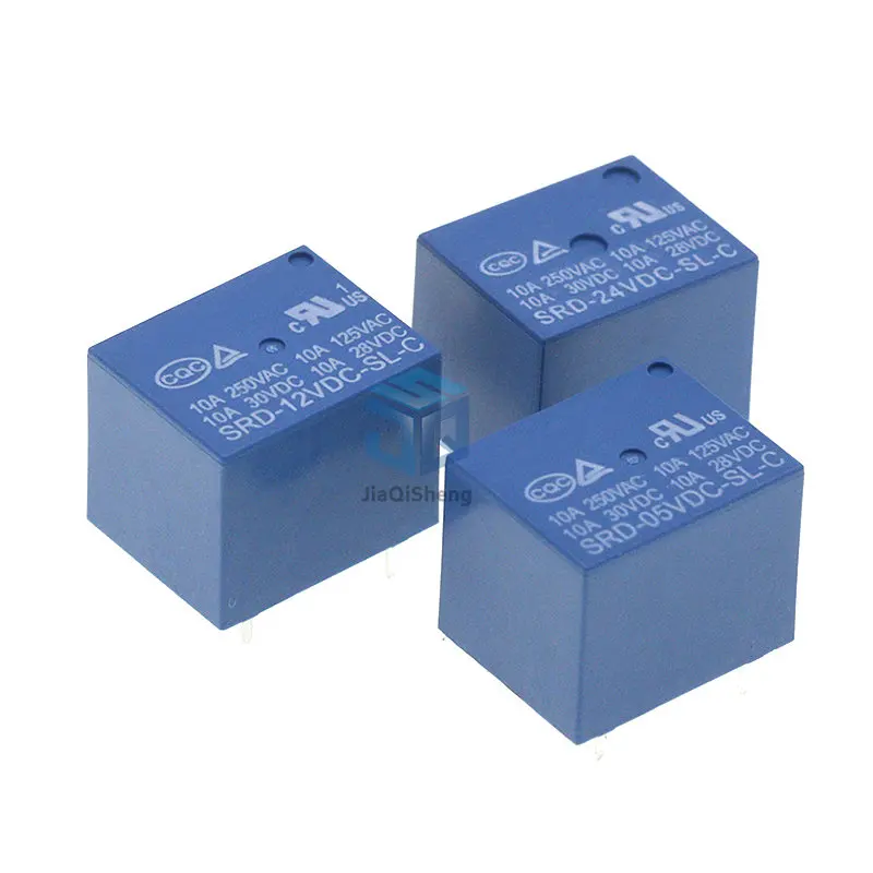 Relays SRD-03VDC-SL-C SRD-05VDC-SL-C SRD-06VDC-SL-C SRD-09VDC-SL-C SRD-12VDC-SL-C 3V 5V 6V 9V 12V 24V 48V 10A 250VAC 5PIN