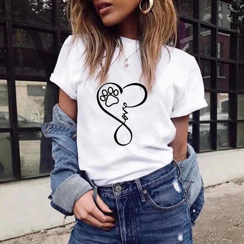 Cotton Solid T-shirts Women Sporty Short Sleeve Tees Fashion Casual White Black Clothing Loose O-Neck Female Summer Tops