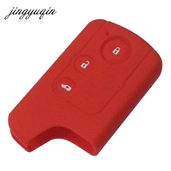 jingyuqin Silicone key Case Cover for Honda Civic Elysion  Remote Smart Case Protective Holder