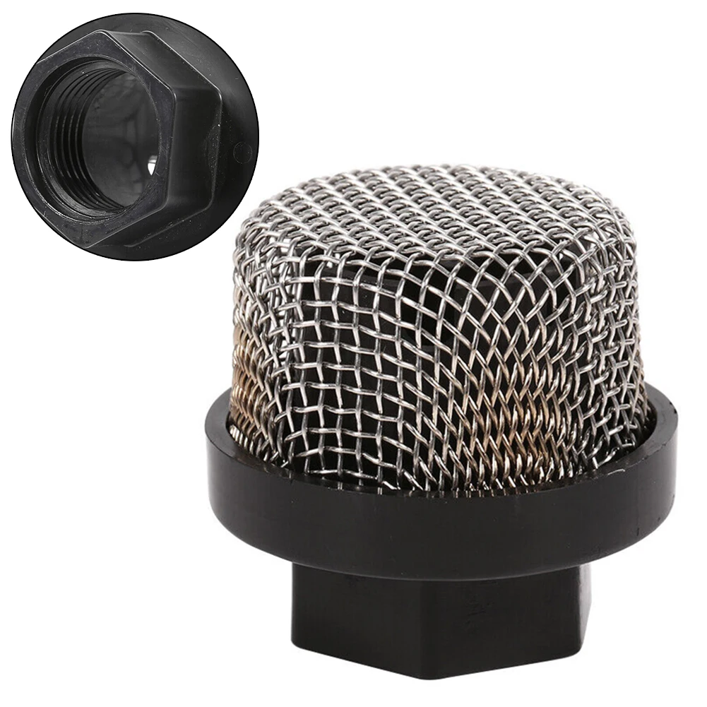 Colador de succión de entrada, filtro de malla, manguera de tubo de succión de Metal para pulverizador sin aire 390 395 490 495, accesorio de herramienta eléctrica de rosca G3/4