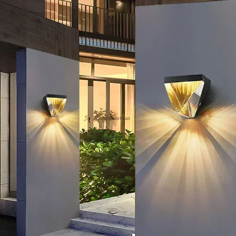 

Outdoor Courtyard Corridor Table Lamp, Exterior Wall Decoration, Lamp,Outdoor Lighting Minimalist Modern Wall Lamp