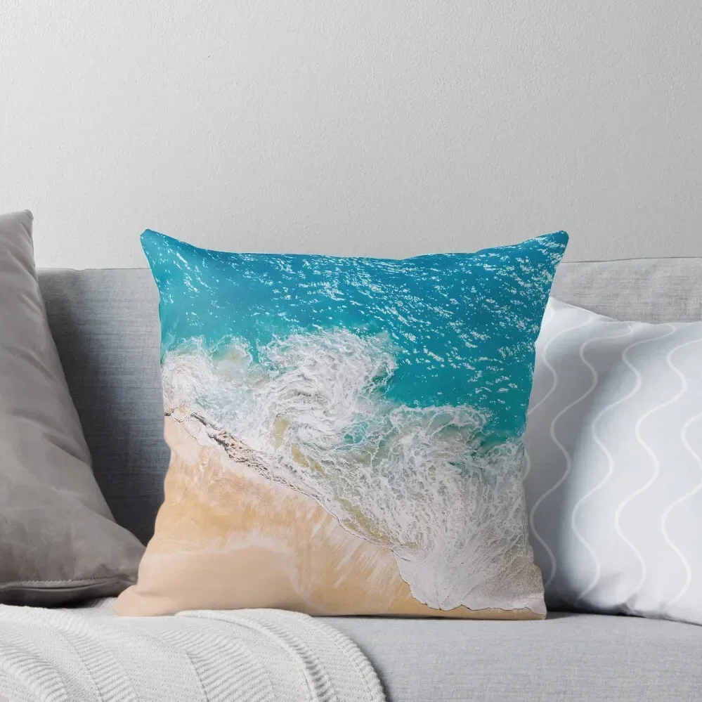 

Sunny Beach Throw Pillow Decorative Pillow Covers For Sofa luxury decor ornamental pillows pillow