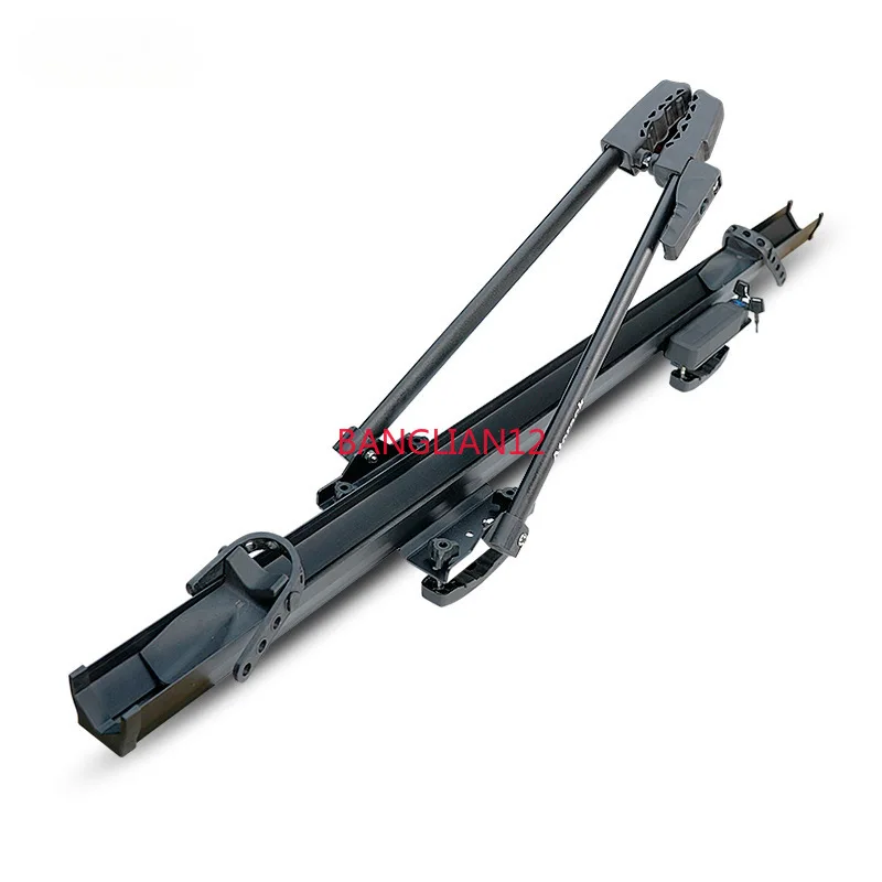 

Aluminum alloy car with lock to carry the roof universal shelf