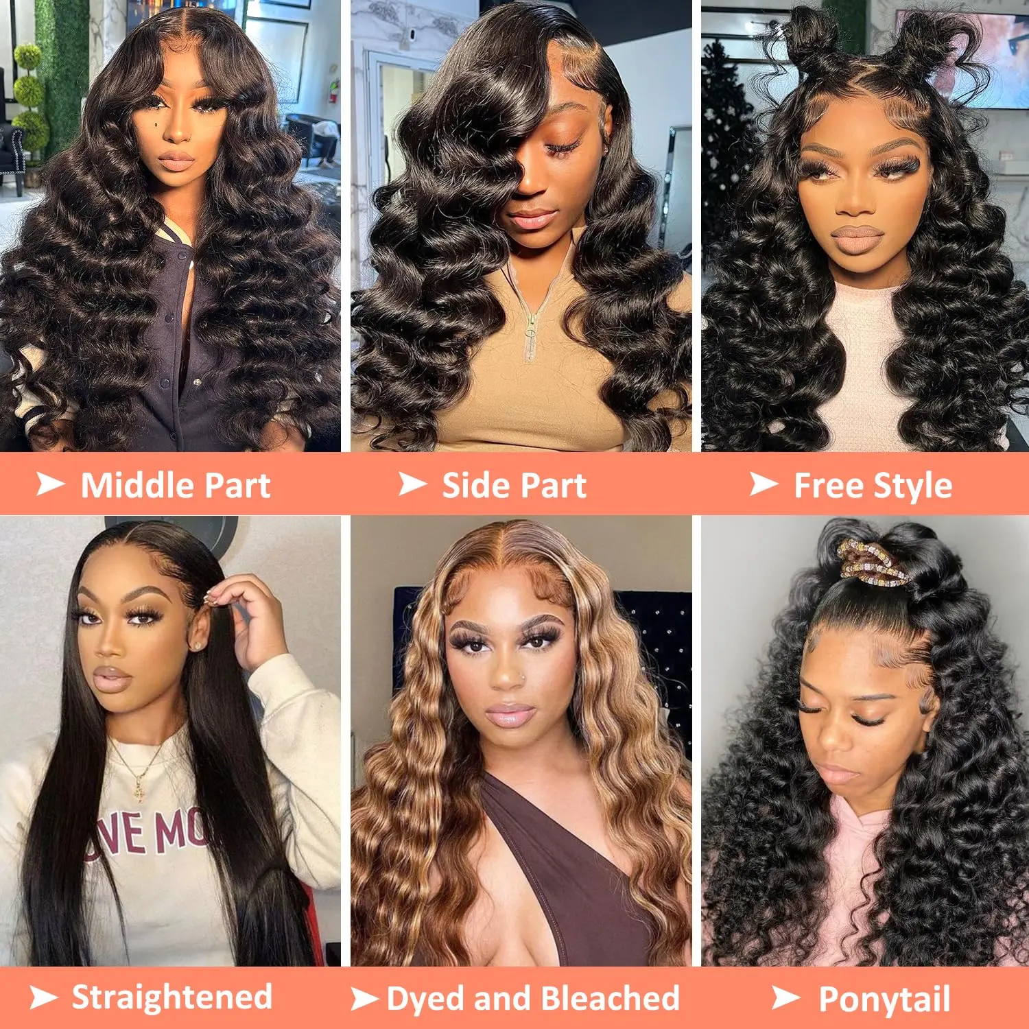 13x6 Glueless HD Transparent Deep Wave Human Hair Lace Frontal Wig 13x4 Curly Lace Front Human Hair Wigs For Black Women