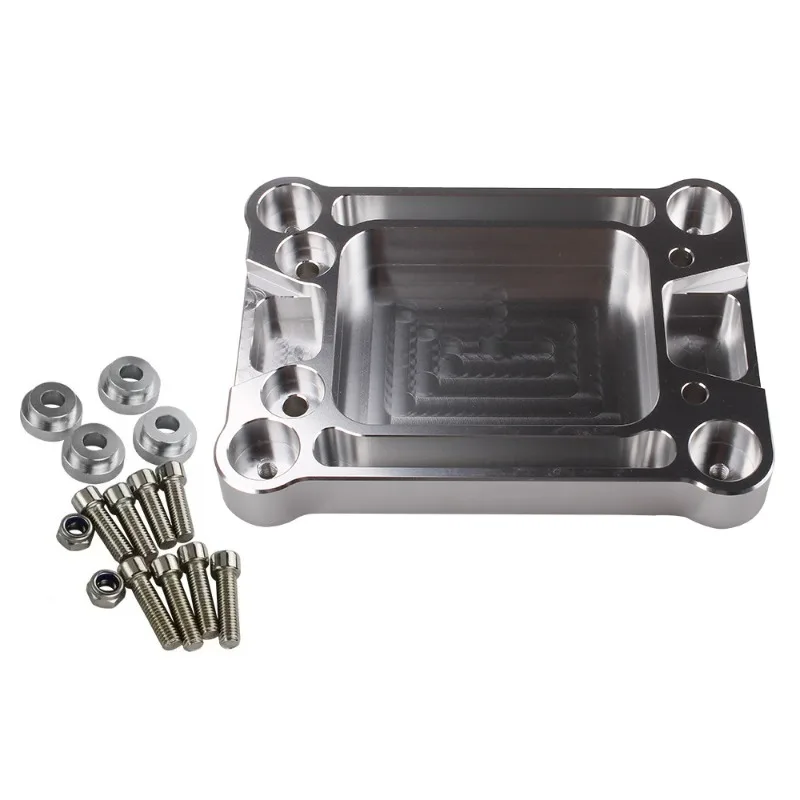 Auto modification parts aluminum alloy gear rod base, suitable for Honda Civic K20 K24 K series