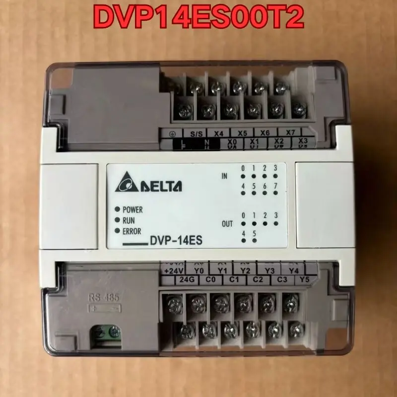 

Second-hand PLC module DVP14ES00T2 function test is normal