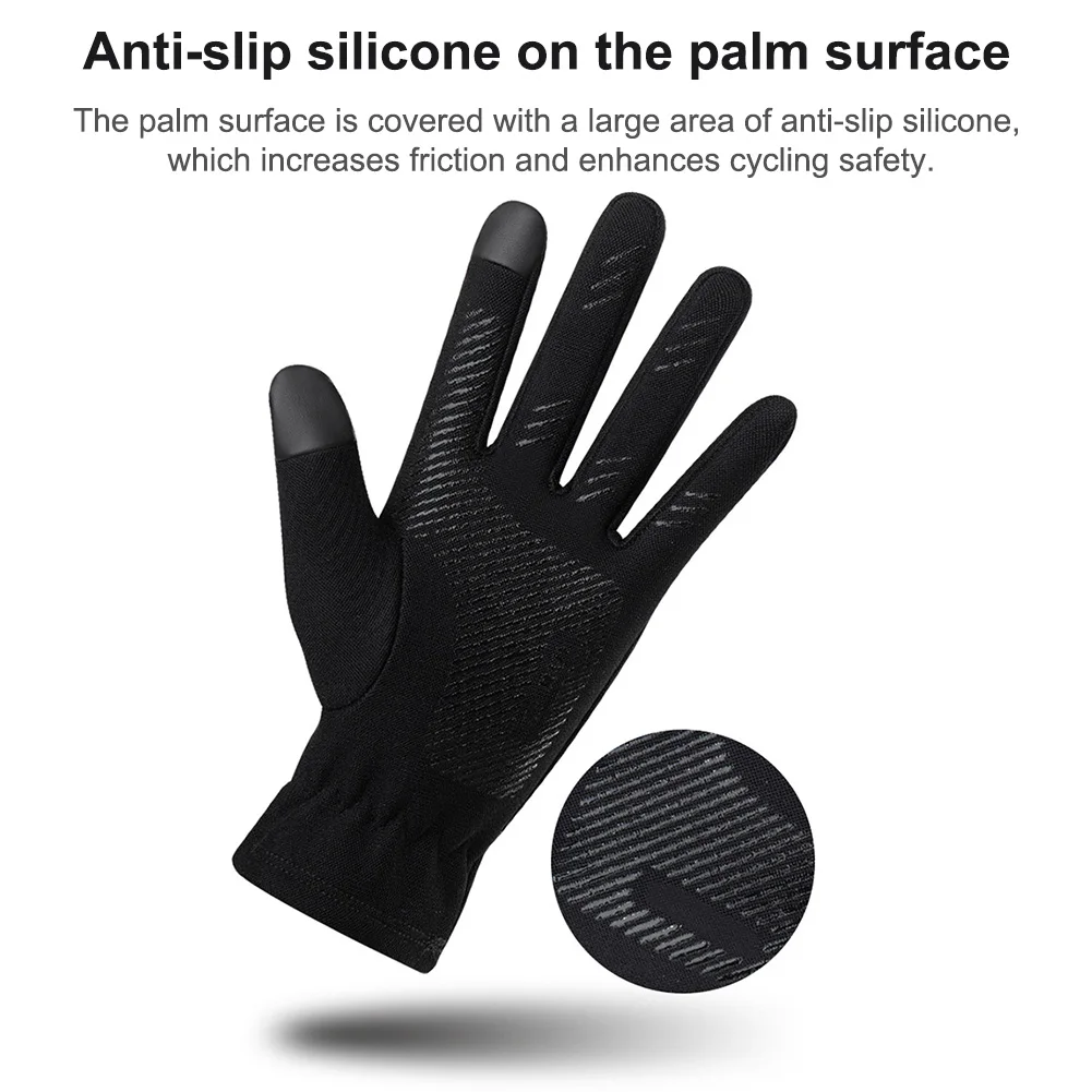 

Touch Screen Thick Gloves Non-Slip Warm Sensitive Touchscreen Thermal Gloves Unisex Design Warmth Comfort Outdoor Activities