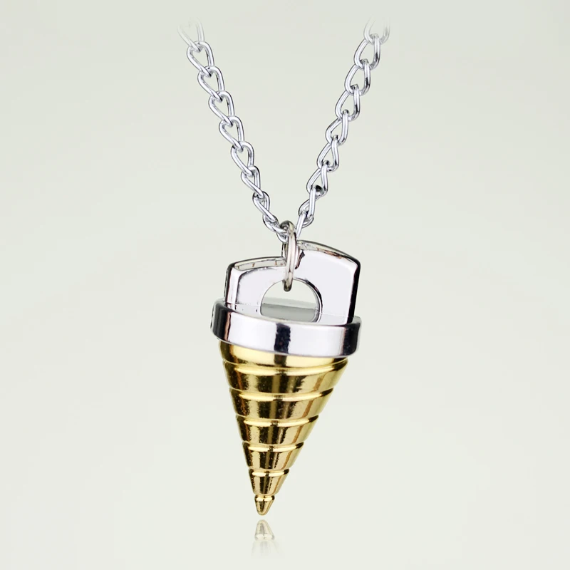 Anime Tengen Toppa Gurren Lagann Core Drill Pendant Necklace Simon Cosplay Gift
