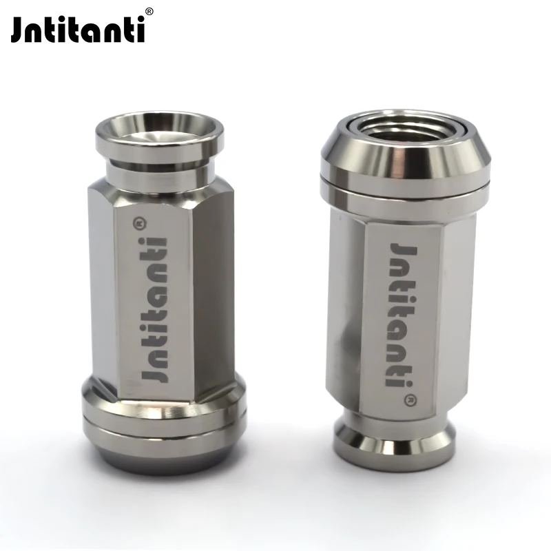 Jntitanti M14*1.5*45 floating washer racing cone seat Gr.5 titanium lug nut for Tesla VW AUDI LeadingIdeal