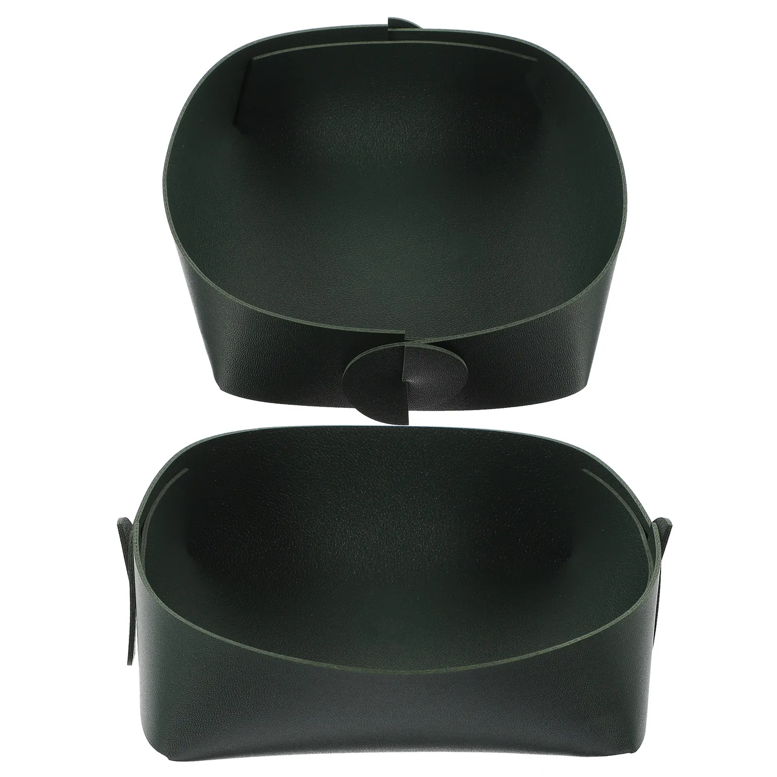 2Pcs Storage Tray Multi-Purpose Sundries Organizer for Desktop Office Jewelry Keys Entryway Decor Key Holder
