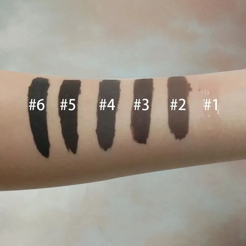 Private Label 3D Feathery crema modellante per sopracciglia Mascara Microblading Brow Tattoo Pen trucco Gel per sopracciglia impermeabile strumenti cosmetici