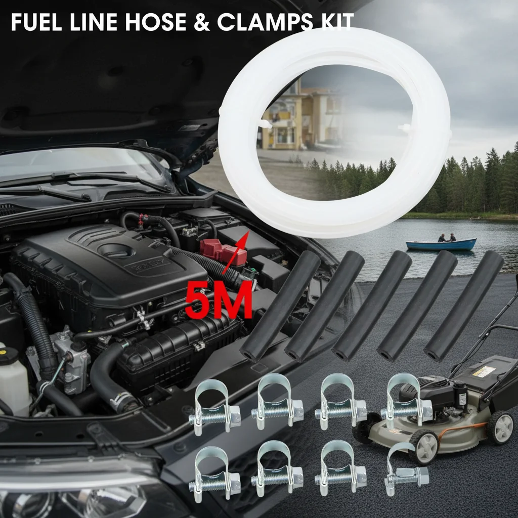 Plastic Car Parking Heater Tube Replacement Fuel Pipe Line Hose Clip Fuel Tank Pick-up Kit For Eberspacher Webasto Heater