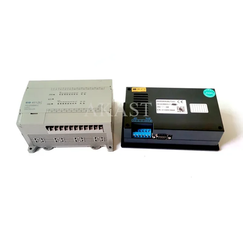 MAM260 A(B)(T)(V)+KY12S PLC Controller Panel With Transformer CT1+CT2  for Screw Air Compressor