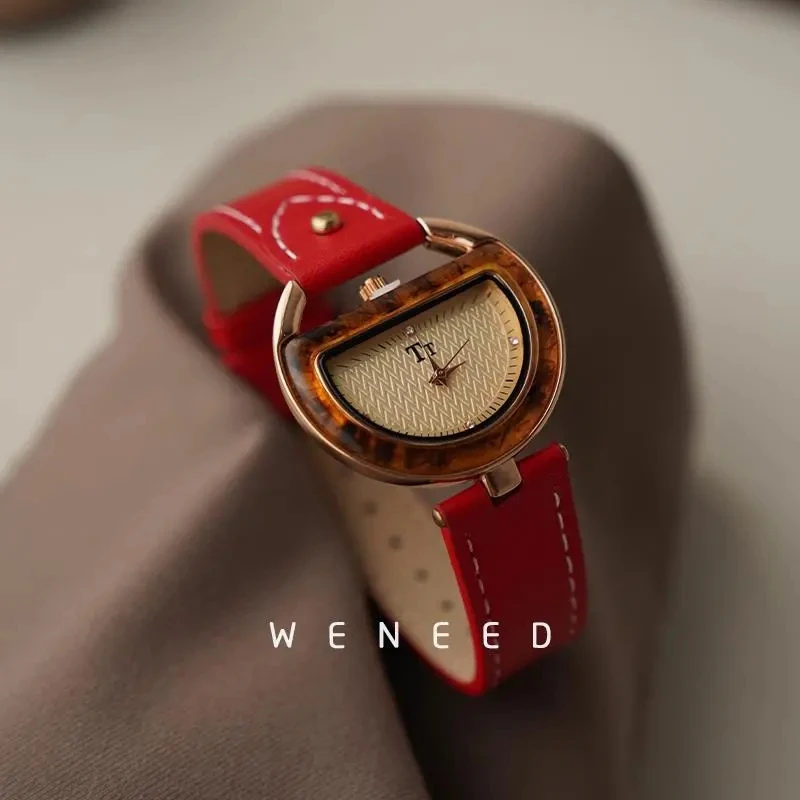 ساعة كوارتز بسيطة وعصرية وأنيقة وعصرية وأنيقة للسيدات والفتيات هدية إكسسوارات للسيدات Relojes Para Damas