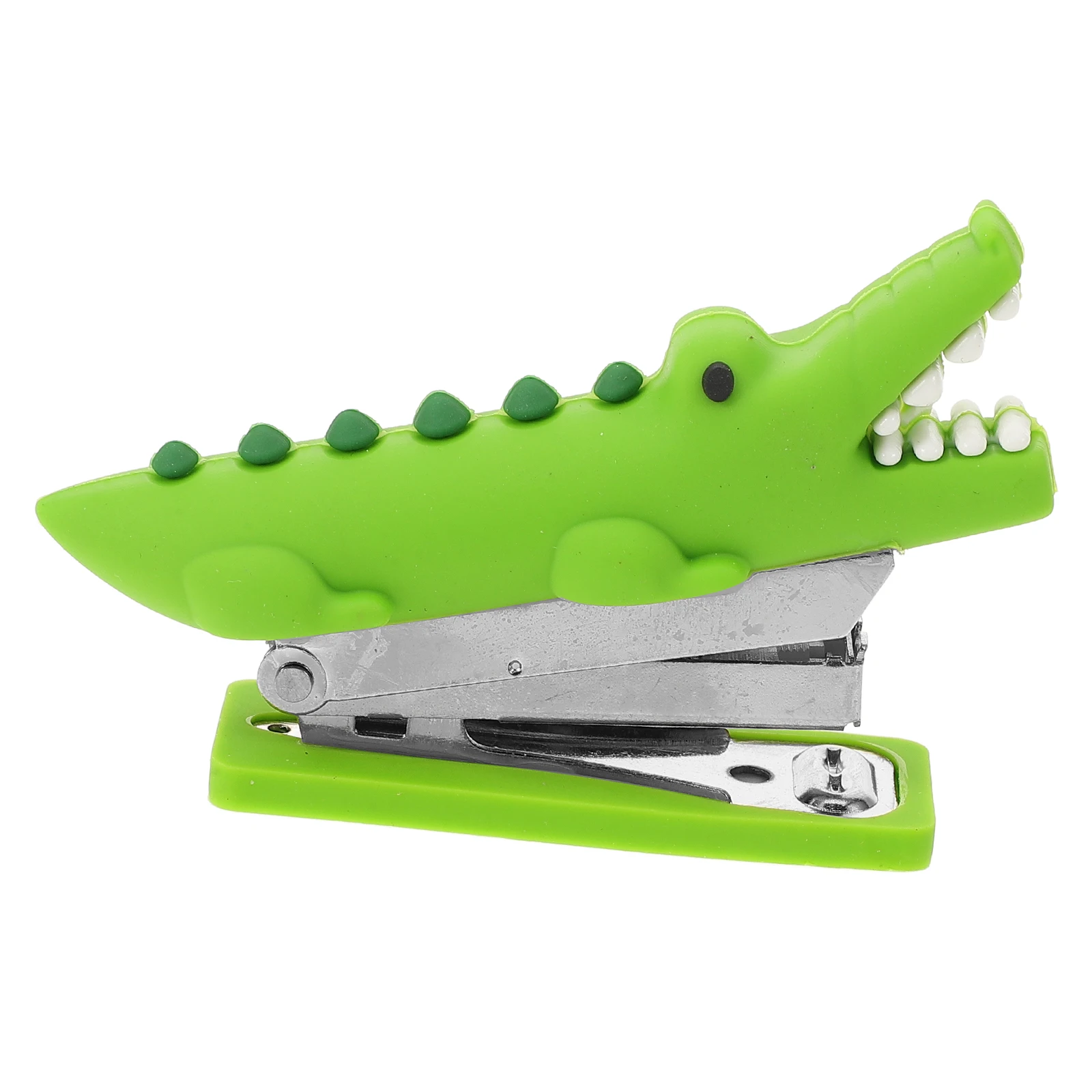 

Mini Stapler Cute Handheld Desk Portable Light Green Small Student Office Supplies Reusable Stationery Kids Teacher