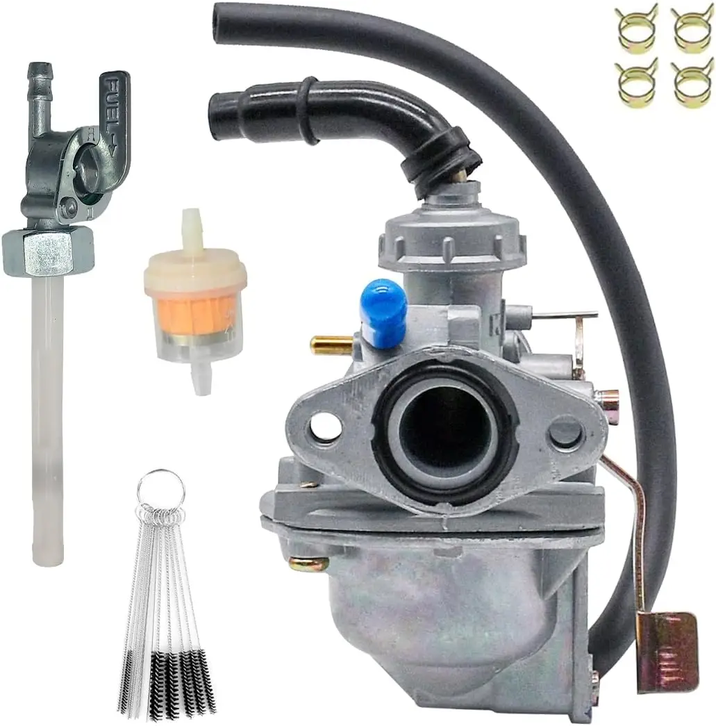 Carburador apto para Honda NC50 NC 50 Express 1977-1981 con válvula de combustible interruptor de llave de purga reemplazar para ED-1CB71