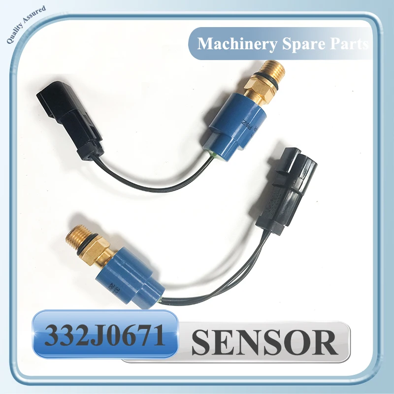 332/J0671 332J0671 Pressure Sensor Switch 332-J0671 for JCB JS145W JS130W JS200 JS220 Excavator pressure sensor