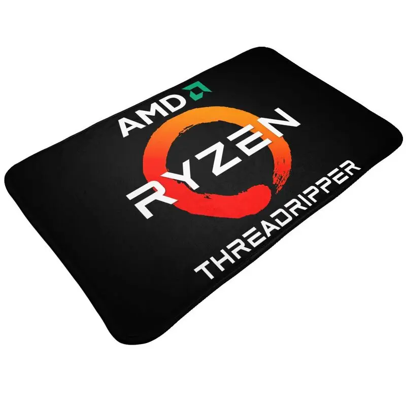 Amd Ryzen Threadripper Processors Mat Rug Carpet Porch Doormat Anti-Skid Waterproof Resist Dirt Mats