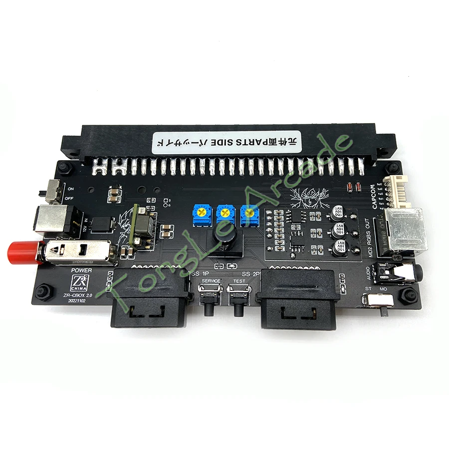 Arcade Game Jamma CBOX Connector MVS Motherboard SuperGun, Mini SS Gamepad Interface, NEOGEO Video RGBS/SCART Output 12V 8A
