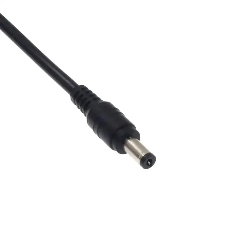18AWG DC Power Plug 5.5 x 2.1mm Male To 5.5 x 2.1mm Male CCTV Adapter Connector Cable 12V 10A Power Extension Cords 0.5m/1.5m