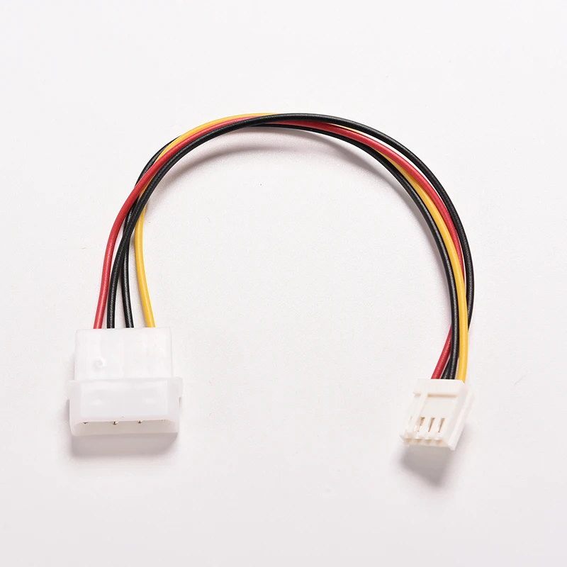 4 Pin Molex IDE Male To 4P ATA Female Power Supply Cable To Floppy Drive Adapter Computer PC Floppy Drive Connector Cord PSU 1PC