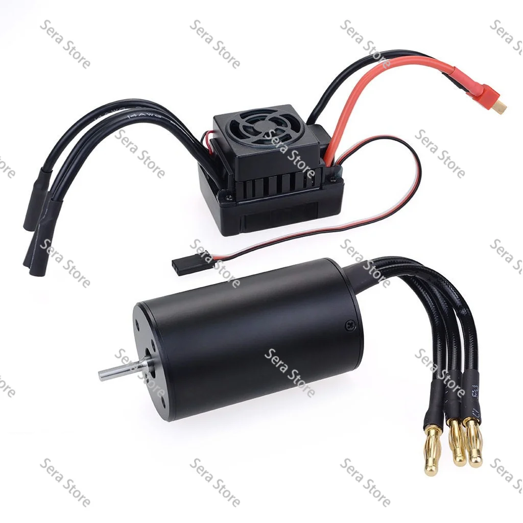 Upgrade Sensorless 60A 80A 120A S-80A S-120A Brushless ESC Electric Speed Controller with 5.5V / 3A BEC for 1/8 1/10 RC Car