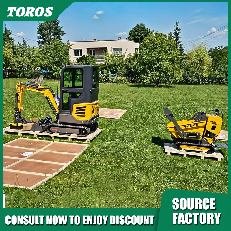 Mini Rubber Track Dump Truck for Sale Customized New Crawler Tracked Chassis Farm Construction Mini Dump