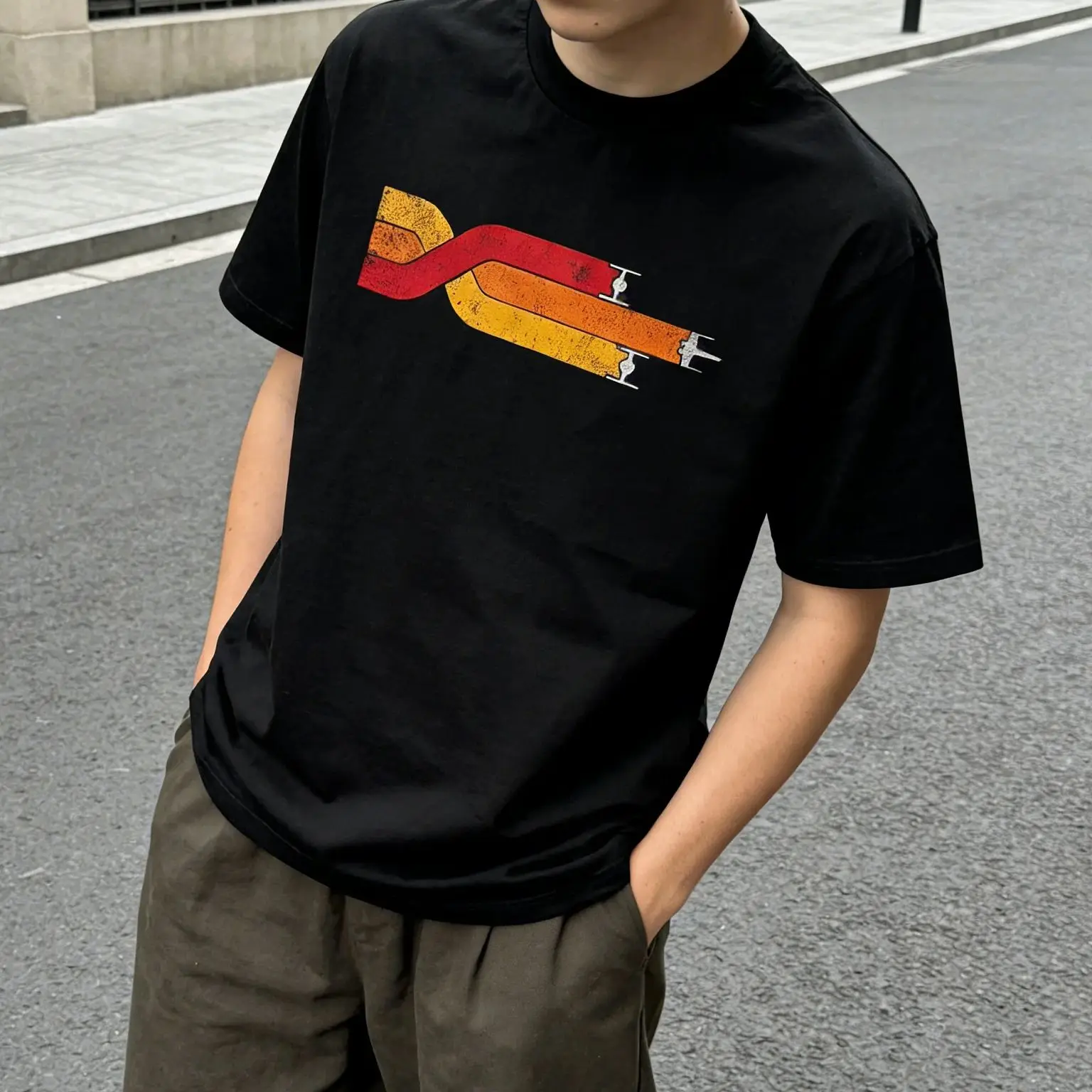 camisetas-unissex-e-infantis-algodao-star-wars-no-estelar-x-fun-tie-wing-skywalker-fighter-para-pais-e-filhos